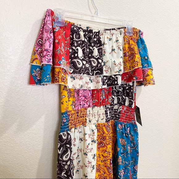 Mlle Gabrielle Maxi Paisley Dress Size Small - Picture 2 of 8